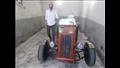 شاب أسيوطي يصنع سيارة خشبية بسرعة 160