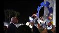 محافظ السويس يدشن شعلة النصر بمناسبة العيد القومي