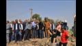 جولة وزير الري ومحافظ أسيوط بمحيط مصرف أبو جبل