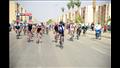ماراثون دراجات  نصر أكتوبر تحت رعاية وزارة السياحة