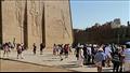 إقبال السياح على معبدي أبو سمبل وإدفو