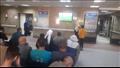 مستشفى ببني سويف يذيع مباراة السعودية والأرجنتين للمرضى
