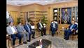 الدكتور شريف يوسف خاطررئيس جامعة المنصورة يلتقي وزير التعليم العالي اليمني خالد الوصابي