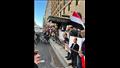 استقبال الجالية المصرية بواشنطن للرئيس السيسي