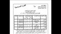 جداول امتحانات الترم الأول لصفوف النقل بالمنيا