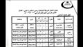 جداول امتحانات الفصل الدراسي الأول