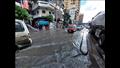 غرق شوارع الإسكندرية بمياه الأمطار (4)
