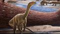 صورة متخيلة لأقدم ديناصور في أفريقيا