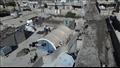 مخيم يضم نازحين في الموصل في شمال العراق