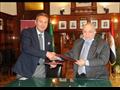 خلال توقيع بروتوكول التعاون بين بنك مصر واتحاد الم