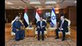 السيسي يلتقي ولي عهد أبوظبي ورئيس وزراء إسرائيل
