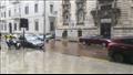 هطول الأمطار الغزيرة على أحياء الإسكندرية 