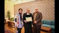 فوز الدكتورة نانسي الجندي بالجائزة الثالثة للطبيب العربي