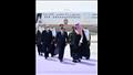 استقبال الرئيس السيسي لدى وصوله السعودية
