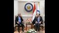 وزير البترول خلال لقائه مع وزير الطاقة اللبناني