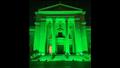 إضاءة قبة جامعة القاهرة باللون الأخضر احتفالا باليوم العالمي للأرض 