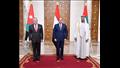 السيسي يستقبل ملك الأردن وولي عهد أبوظبي في قصر الاتحادية
