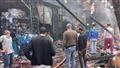 حريق سوق المنشية في الإسكندرية (5)
