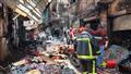 خسائر حريق سوق المنشية في الإسكندرية (7)