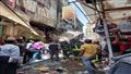 خسائر حريق سوق المنشية في الإسكندرية (8)