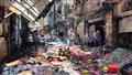 خسائر حريق سوق المنشية في الإسكندرية (5)