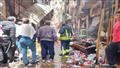 خسائر حريق سوق المنشية في الإسكندرية (6)