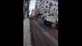 رصف شوارع حي الجمرك في الإسكندرية 