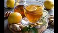 عصير الليمون مع الكركم والزنجبيل يزيل السموم من الجسم