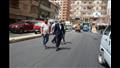 محافظ القليوبية يتفقد أعمال رصف شارع تامر عبد الفض