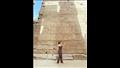 نسرين طافش في معبد الكرنك (8)
