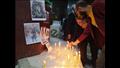 وقفة صامتة بالشموع في الصحفيين لإدانة اغتيال شيرين