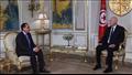 الرئيس التونسي ورئيس الوزراء المصري مصطفى مدبولي