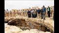 الآثار الانتهاء من تنفيذ مشروع خفض منسوب المياه الجوفية في موقع أبو مينا 