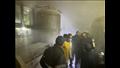 الصور الأولى لموقع حريق غرفة الغازات في مستشفى أسيوط الجامعي