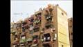 شلالات البالونات من أسطح العمارات احتفالا بالعيد في بورسعيد