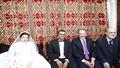 مصطفى الفقي وزاهي حواس وسفراء وفنانون في حفل زفاف علي أبو دشيش 