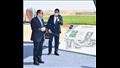 متحدث الرئاسة ينشر صور افتتاح الرئيس مشروع مستقبل مصر للإنتاج الزراعي