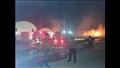 صور.. حريق مخازن الشركة الأهلية للورق في الإسكندرية 