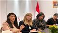 وزيرة التعاون الدولي تواصل لقاءاتها في منتدى دافوس