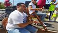 لاعبو الاسكيت يحتفلون بـ الرالي الأول في بورسعيد