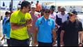 وزير الرياضة يشارك بماراثون إلى حقل ظهر في بورسعيد 