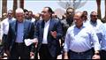رئيس الوزراء يتفقد أعمال تطوير مدخل شرم الشيخ