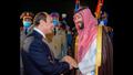 الرئيس السيسي خلال استقبال الأمير محمد بن سلمان