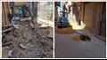 إصلاح هبوط أرضي في منطقة كرموز
