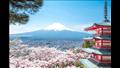 بركان جبل فوجي تحيط به مناطق طبيعية رائعة