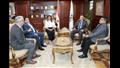 محافظ بني سويف يستقبل وزيرة الهجرة