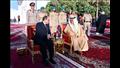 متحدث الرئاسة ينشر صورا لاستقبال ملك البحرين للرئيس السيسي