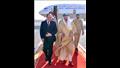 متحدث الرئاسة ينشر صورا لاستقبال ملك البحرين للرئيس السيسي