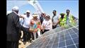تدشين محطة الطاقة الشمسية في مجمع مصالح الوادي الجديد