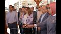 وزير التنمية المحلية يفتتح طريق الدكتور مصطفى مشرفة وميدان الشهابية بدمياط